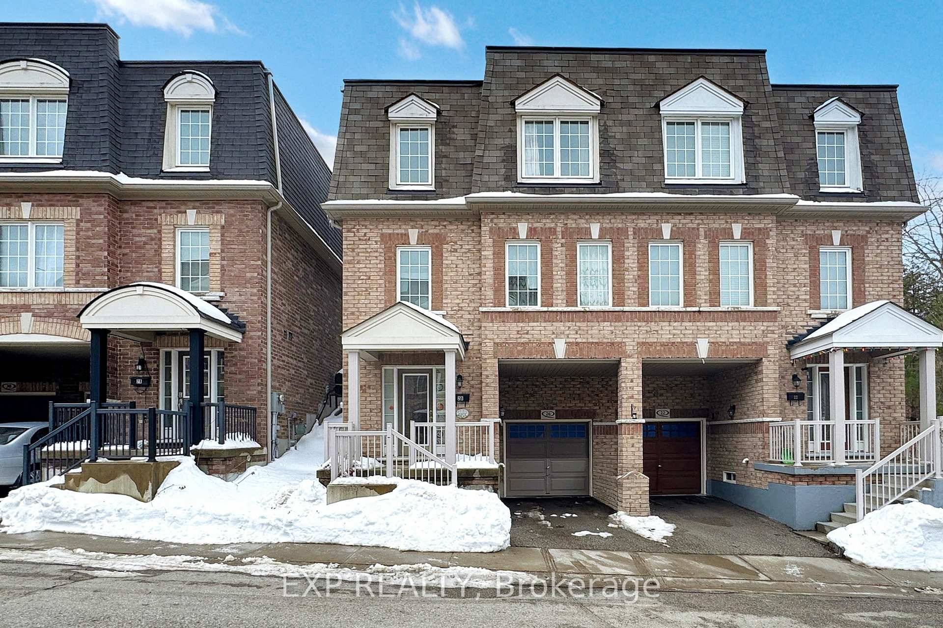 Bright large 3 bedrooms, 3 washrooms, and office room, Large family room, Large backyard open to park, Upgraded Kitchen Cabinets, Granite Counter Top With Ceramic Backsplash.