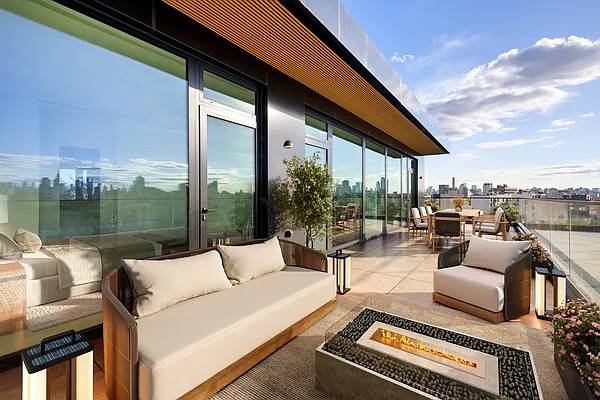 A Skyline Three Bedroom with a 605 SF Private Terrace and Iconic Light Penthouse A is a top floor three bedroom, two bathroom home offering 1, 452 square feet of ...