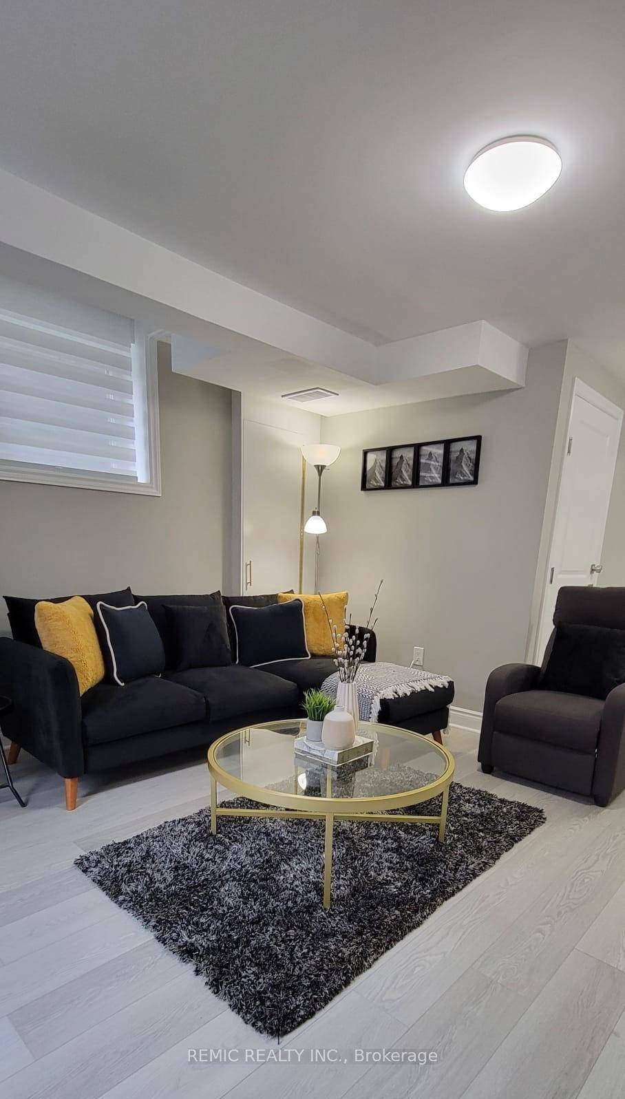 This modernized apartment has 2 bedrooms 1 bathroom and a comfortable living area.