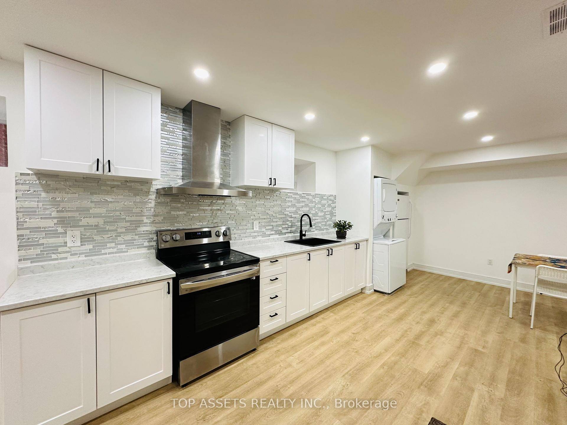 Welcome to the newly renovated 2 bedroom 1 Den basement located at Yonge Steeles.