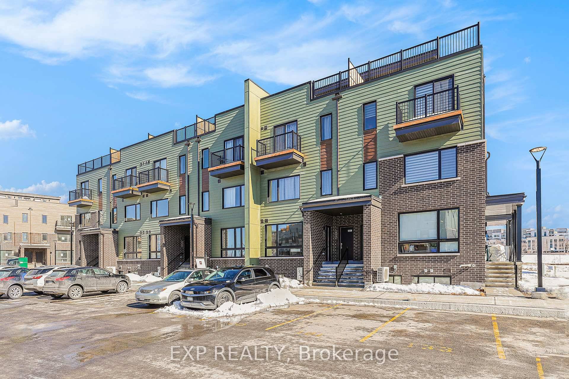 Be the first to live in this brand new 2Bed 2Bath stacked home in Wateridge's master planned community, steps from the Ottawa River and a quick drive to downtown.