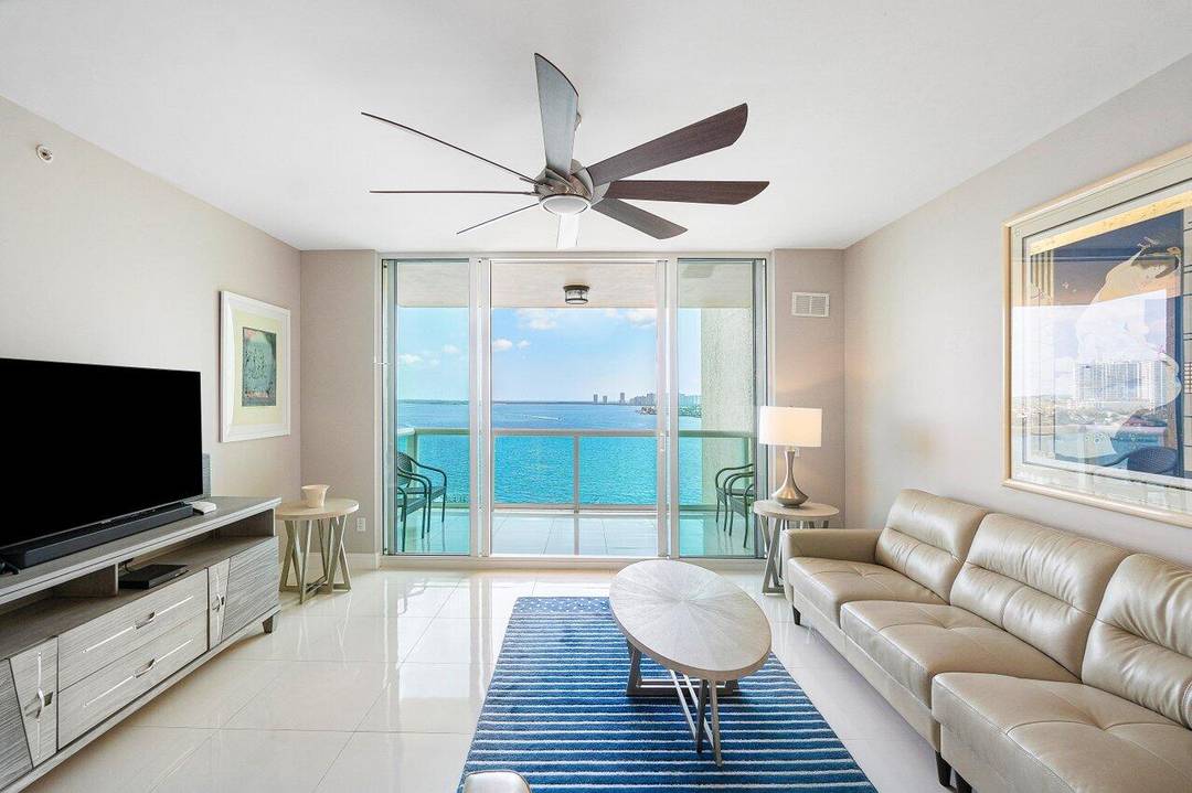 11th floor 3 BR, 3 full BA condo overlooking the Intracoastal ocean, impact glass, semi private elevator access.