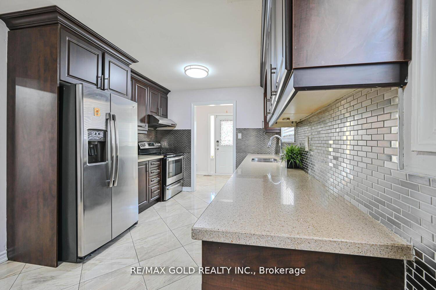 Welcome to this beautifully upgraded, detached 3 level backsplit home, perfectly situated with park frontage and no homes at the front or back offering privacy and serene views.