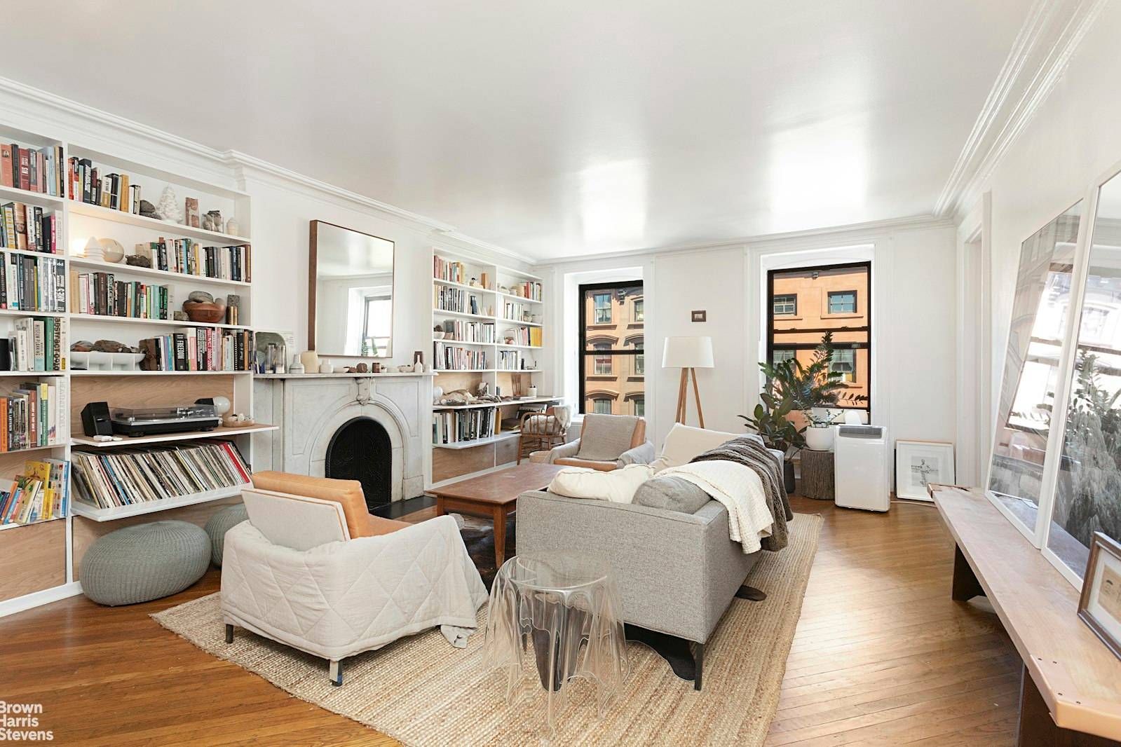 Big, bright and sun filled 2 bedroom, 1 bath pre war apartment in prime Brooklyn Heights.