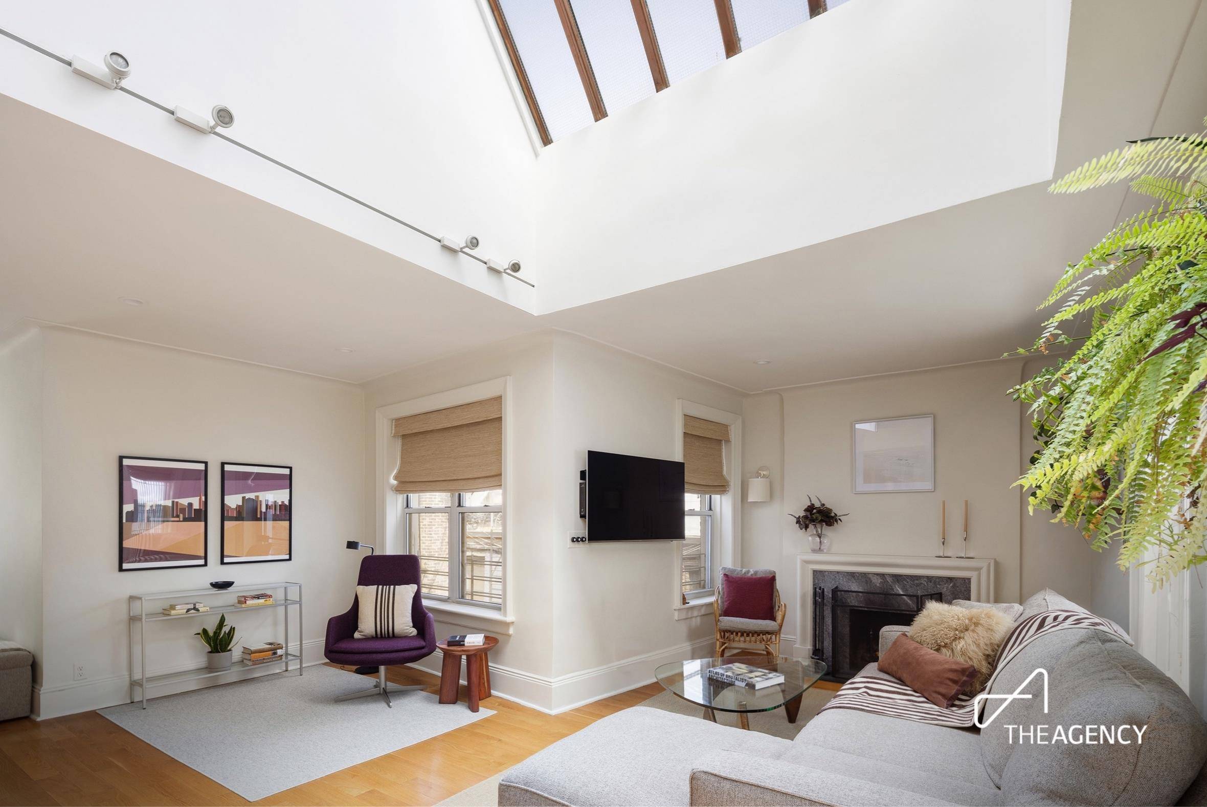 Live the West Village Dream in this newly renovated, spacious, light filled duplex.