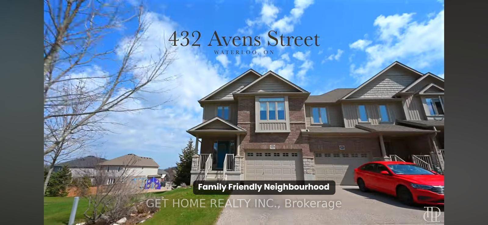 Welcome to 432 Avens Street in Waterloo a beautifully maintained upper level unit in a freehold end unit townhome, perfectly situated in the family friendly Vista Hills neighborhood.