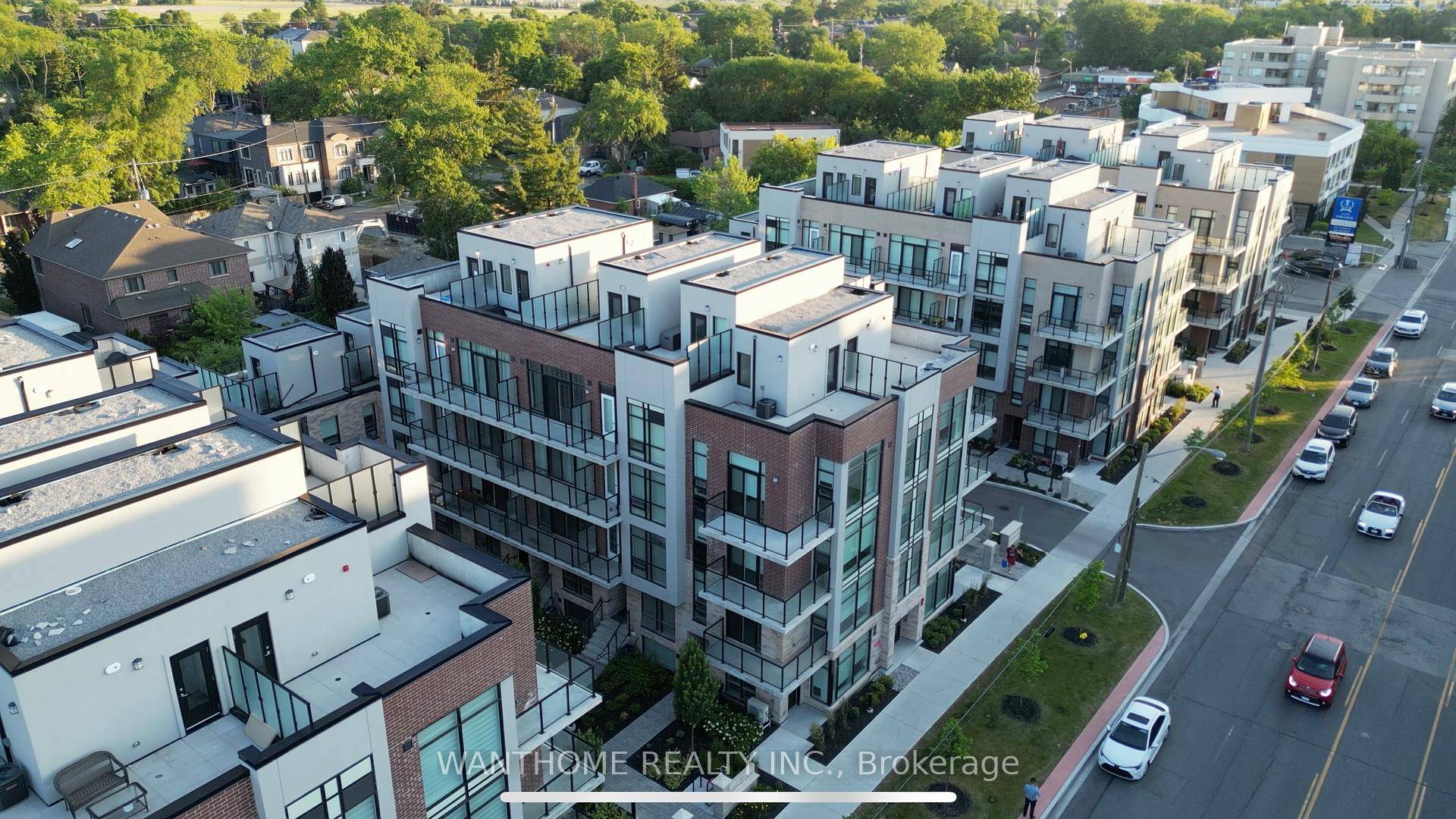 Greenwich Village A Modern Master Planed Community Of 153 Units Cast In Concrete Construction 9'High Ceiling Smooth Finish Contemporary Europian Inspired Kit.
