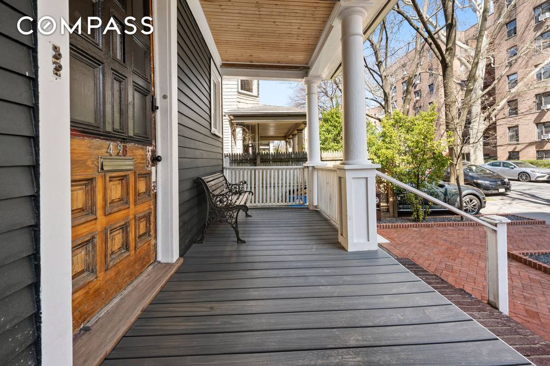 Charming Two Family Home with Expansive Backyard and Converted Garage in Ditmas Park This home is all about balance city and nature ; space and proximity, modern style along with ...