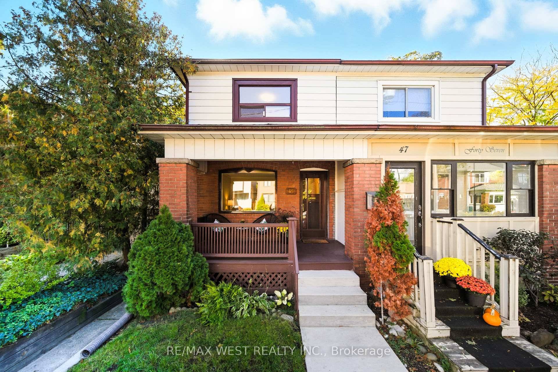 Welcome to 45 Deforest Road, a charming two storey home ready to make your own, with the convenience of private parking for two cars, including a garage.
