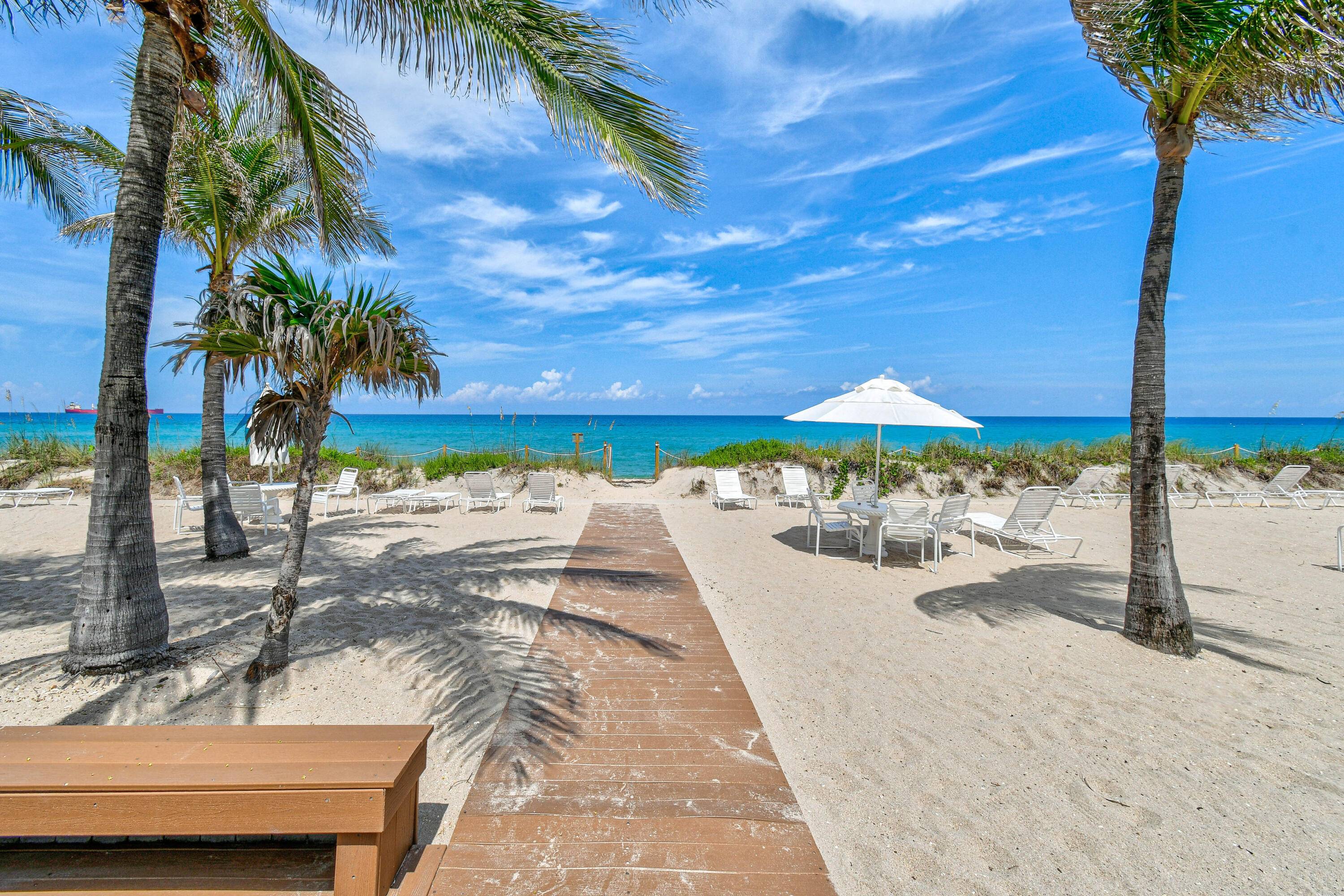 Ocean Towers North Coastal Elegance, Timeless Nestled along approximately 300 feet of private beach, Ocean Towers North offers the ultimate Palm Beach lifestyle.