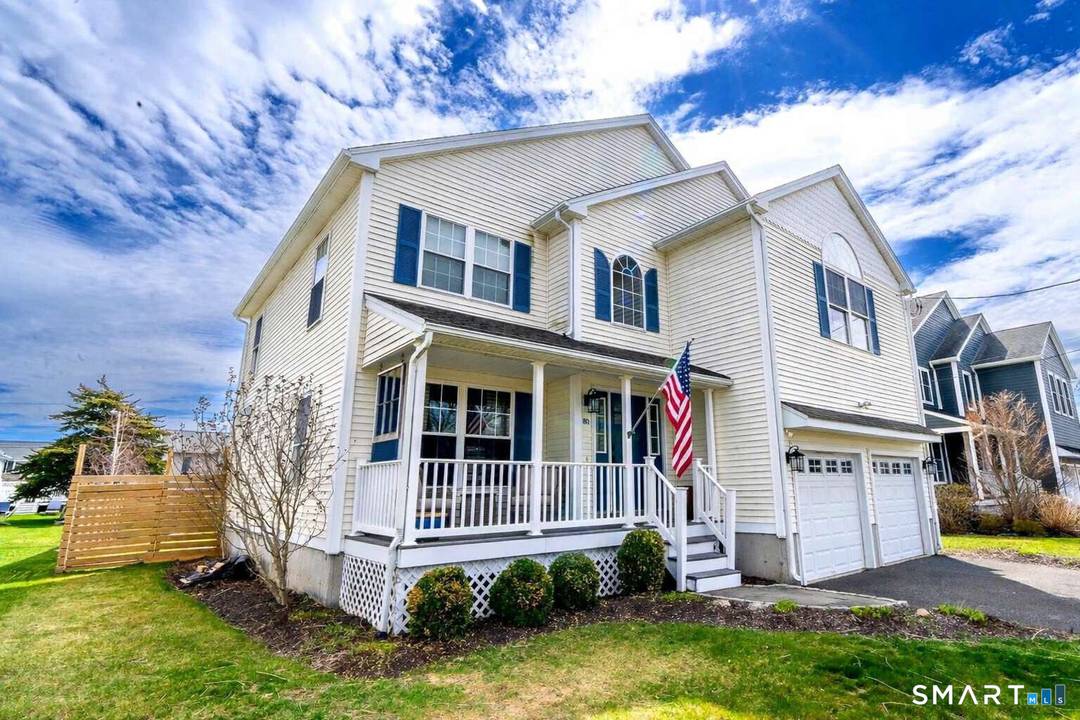 Coastal living in the heart of Lordship with water views and a true turnkey lifestyle.