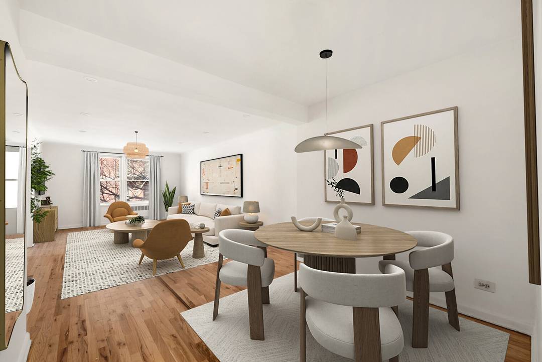 This spacious two bedroom RARE indoor parking spot is located in the heart of Homecrest neighborhood.