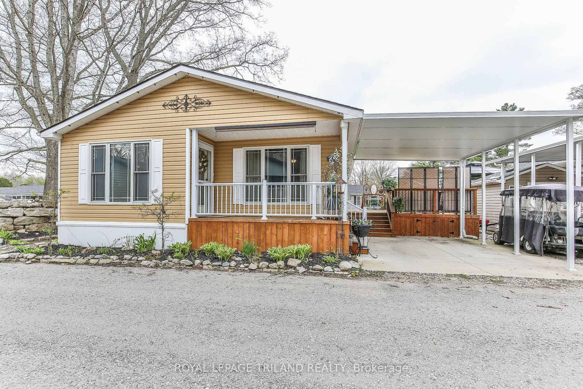 Resort Style Living in Komoka's Oriole Park Resort 55 Community.