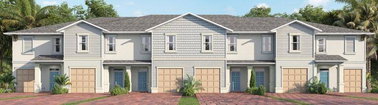 The Glen, a two story townhome in Central Park, Port St.