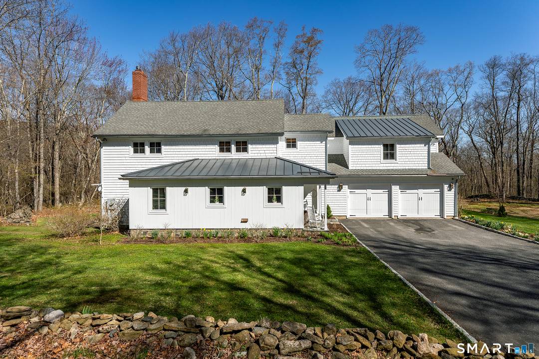 Set on 14 private acres abutting Connecticut State land, this chic three bedroom farmhouse offers the kind of quiet that's increasingly hard to find and interiors that make you want ...