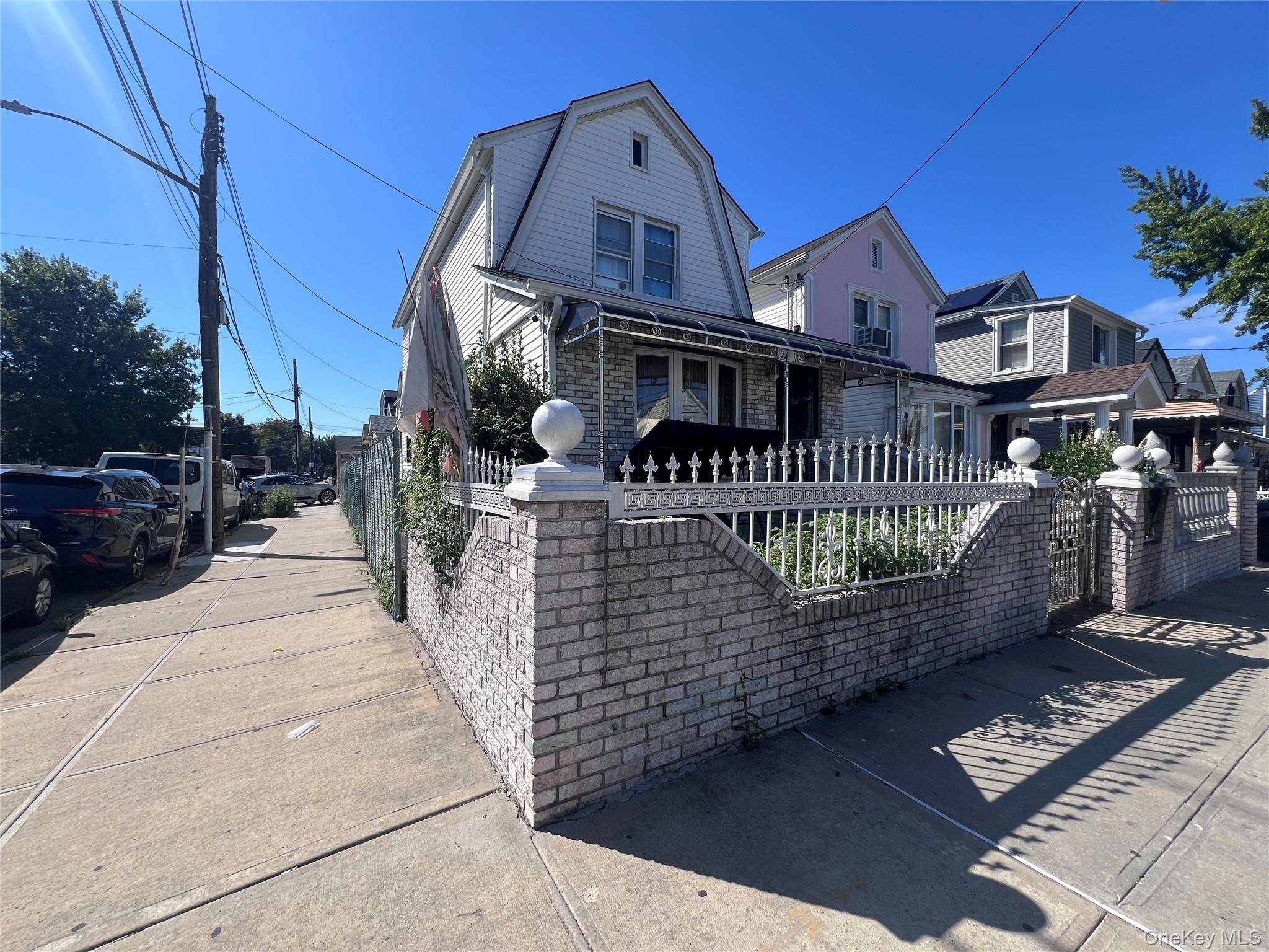 Detached 1 Family ; Corner Property ; 1 Car Garage ; One block away from Liberty Ave, Shopping, Banks, Restaurants and Buses.