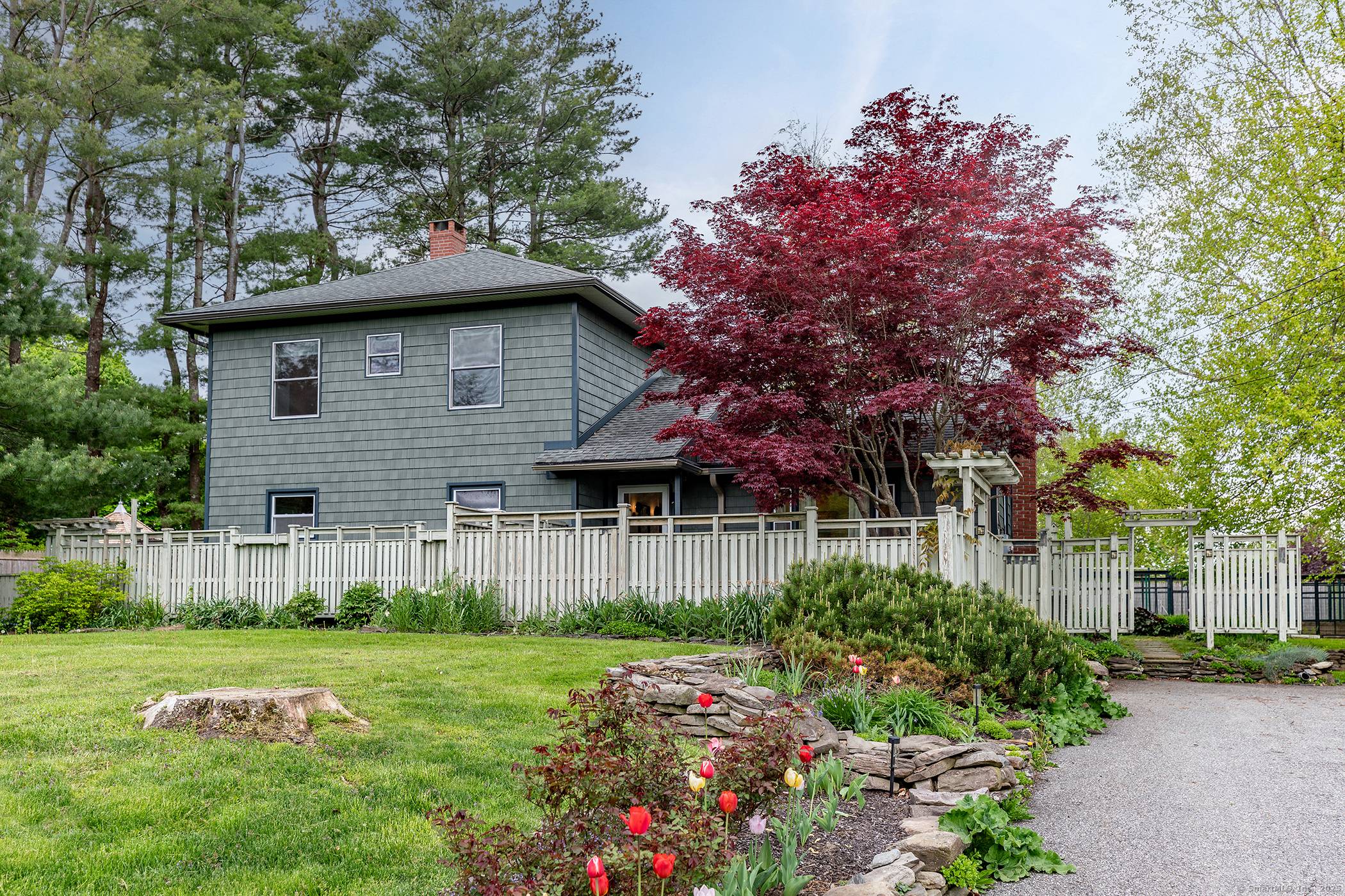 Discover the perfect blend of tranquility and convenience in this charming, fully furnished home in Sharon.