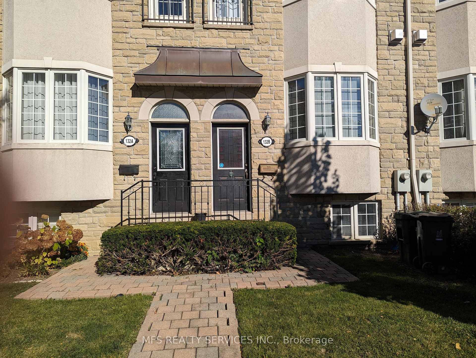 Executive free hold townhome steps to public transit amp ; short walk to subway.