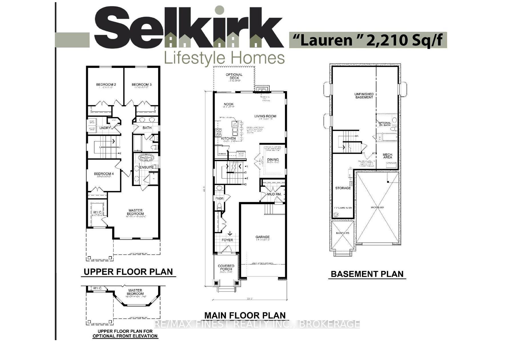 INTRODUCING THE LAUREN PLAN FROM SELKIRK LIFESTYLE HOMES.