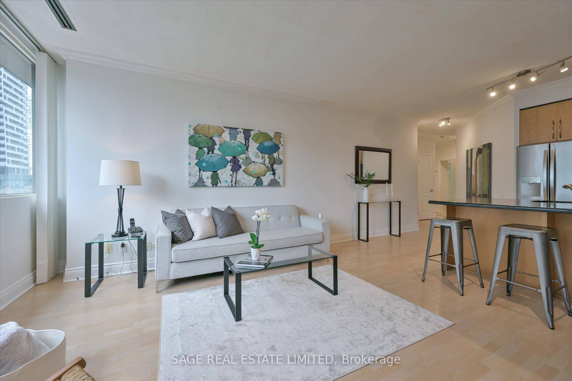 This is the one ! A spacious 2 bedroom sunroom corner suite with soaring 9 foot ceilings and expansive south and west facing windows that fill the home with natural ...