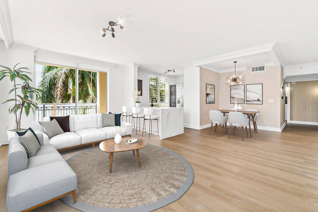 Discover this beautifully curated, three bedroom sanctuary that combines sophisticated design with impeccable upgrades, located in the prestigious CityPlace South Tower in the heart of vibrant Downtown West Palm Beach.