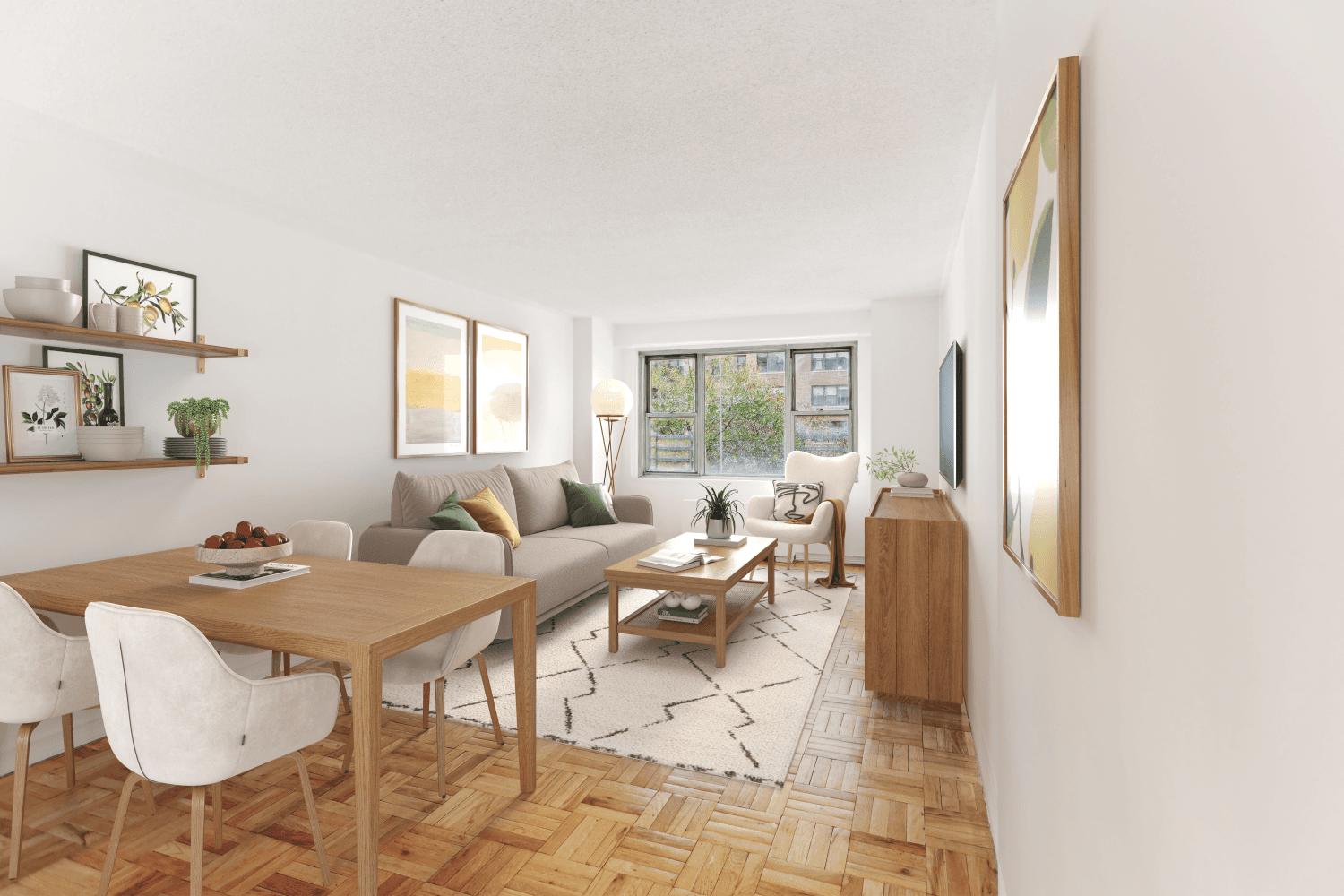 Welcome to Apartment 6X at The Churchill A Bright and Spacious One Bedroom Retreat Whether you're searching for a comfortable primary residence, a smart investment with immediate subletting allowed, or ...