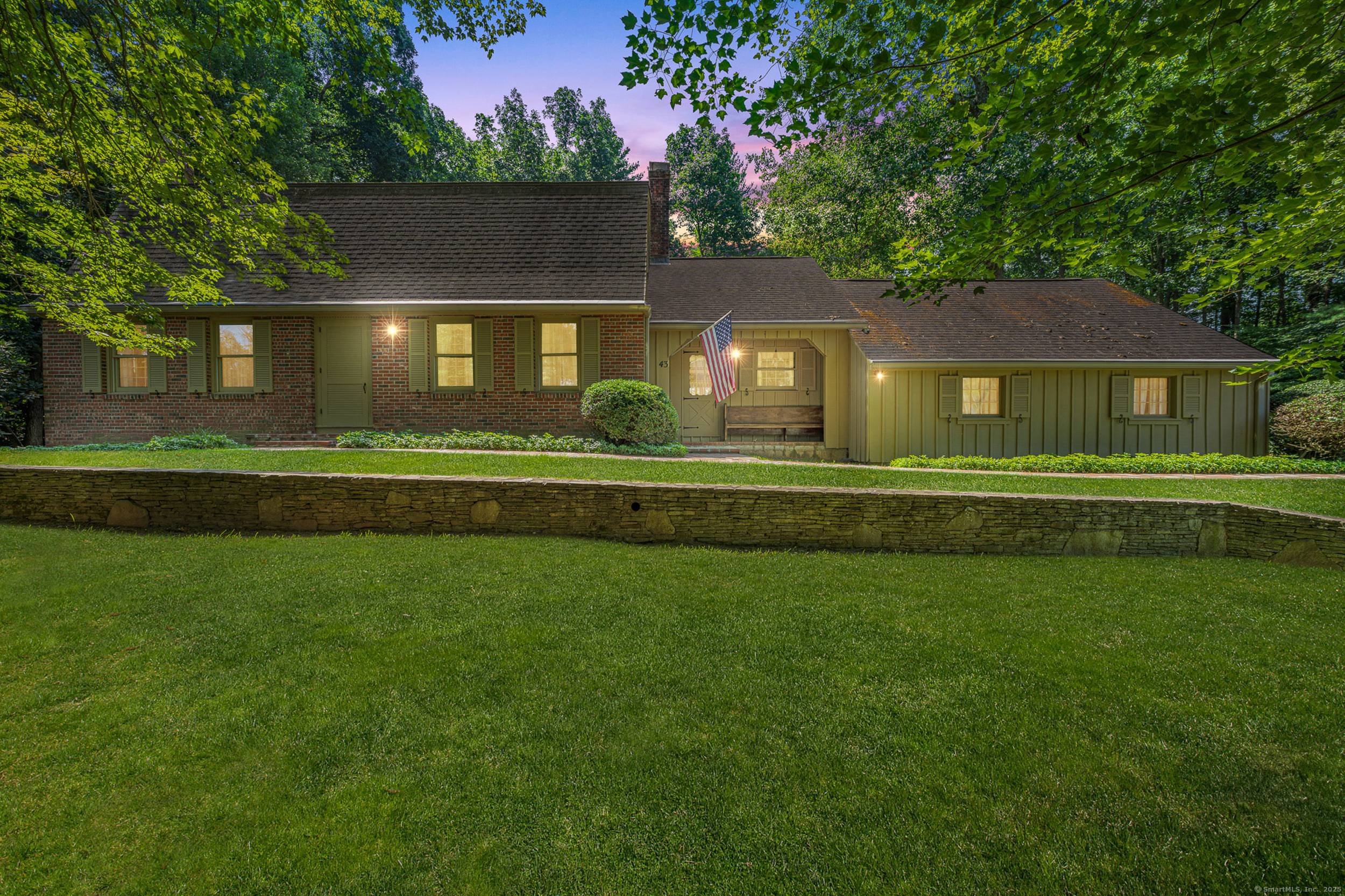 Welcome to 43 Jamestown Road A Beloved Somers Classic !