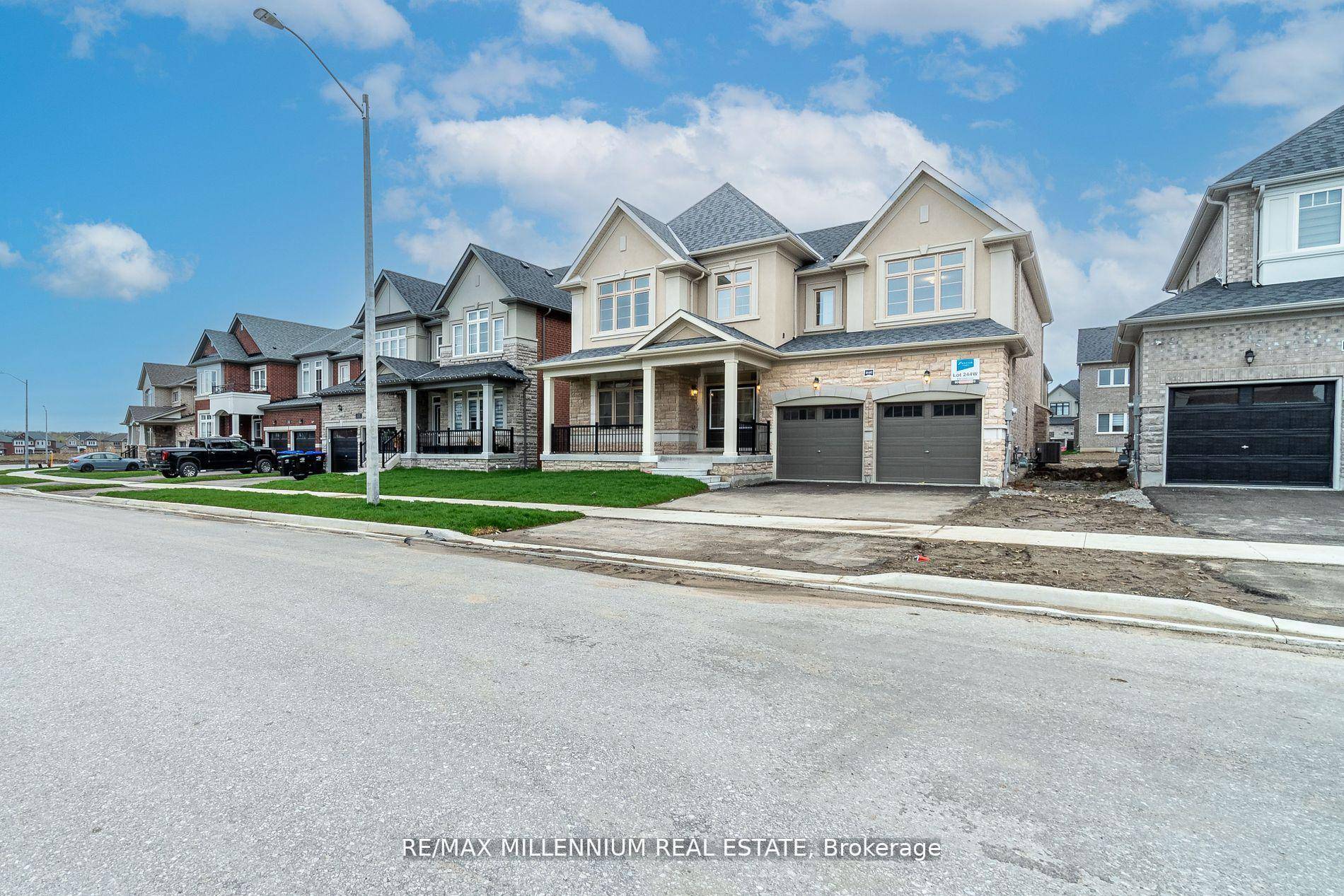 Exceptional New Home featuring 3600 sq ft home with incredible lot size of 50x114 feet.