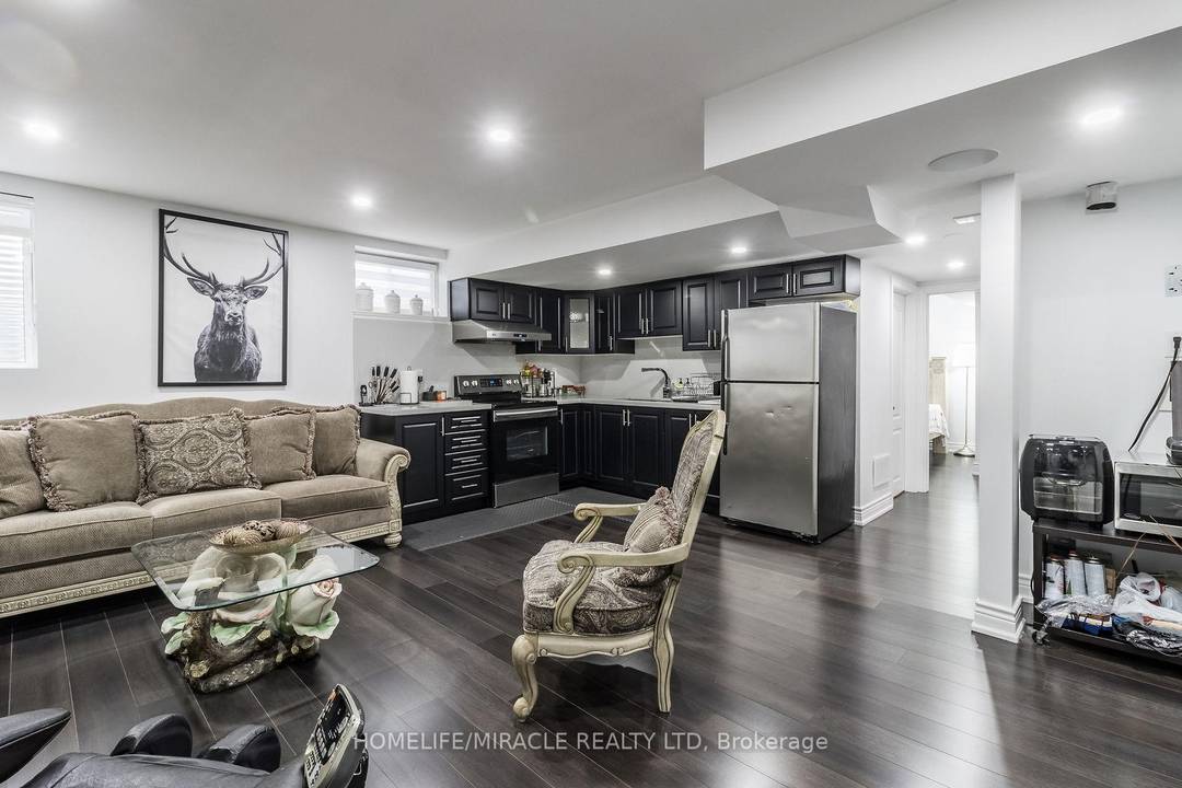 Beautiful, bright, and spacious 2 bedroom legal basement apartment in a detached home in the desirable McVean amp ; Queen St area.