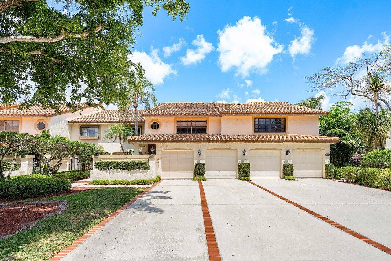 Waterfront remodeled residence in gated La Mirada at Boca Pointe !