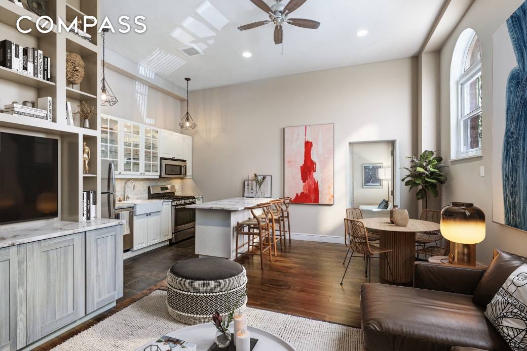 SPACIOUS LEGAL ONE BEDROOM DUPLEX IS CURRENTLY CONFIGURED AS A TWO BEDROOM Showing available upon request.