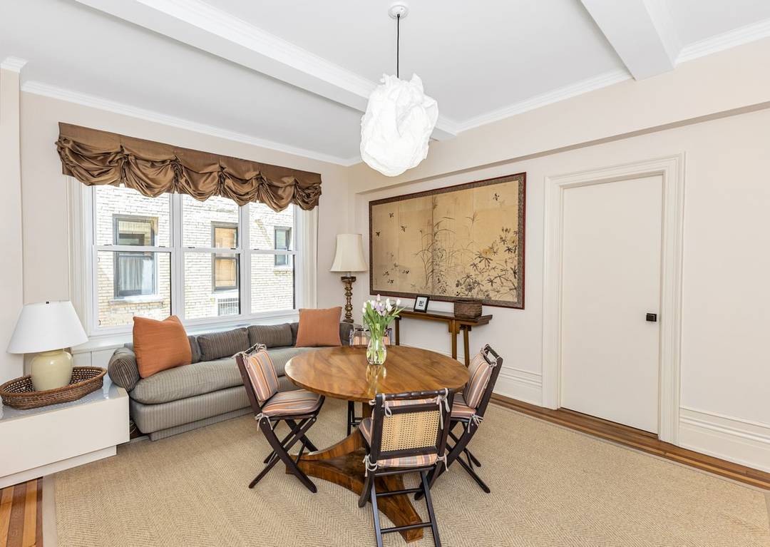 RENOVATED HIGH FLOOR PREWAR TWO BEDROOM OFF MADISON AVENUE A semi private elevator landing opens onto a twelve foot entrance gallery leading to the 24 foot living room with high ...