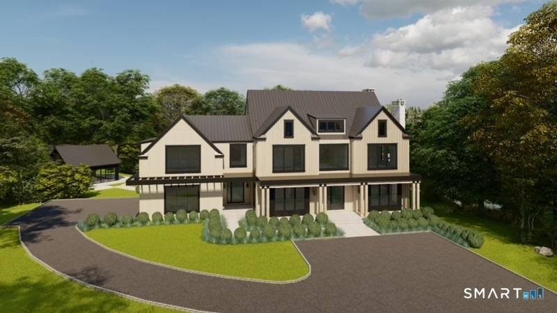 FrogPond Estate is a modern Scandinavian masterpiece unlike anything New Canaan has ever seen an architecturally rare achievement set on 2.