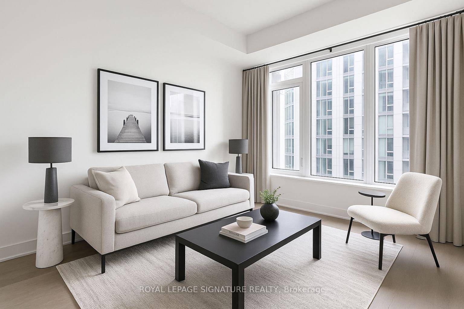 Discover the pinnacle of Yorkville luxury in this spectacular 1 bed, 1 bath suite at 11 Yorkville Avenue, Unit 4405.