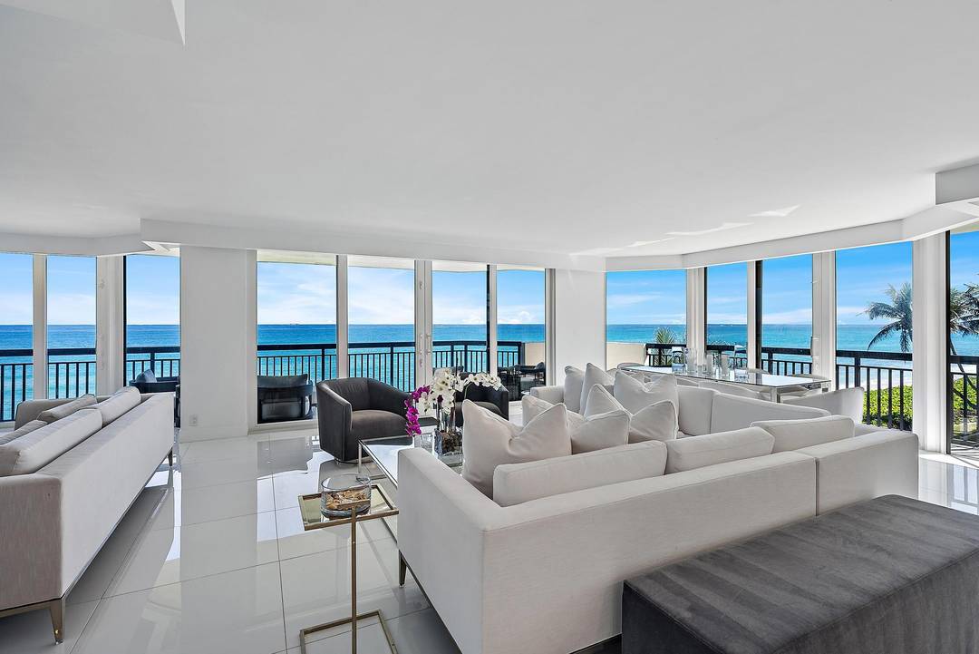 Experience the epitome of coastal luxury living in this meticulously renovated oceanfront condominium.