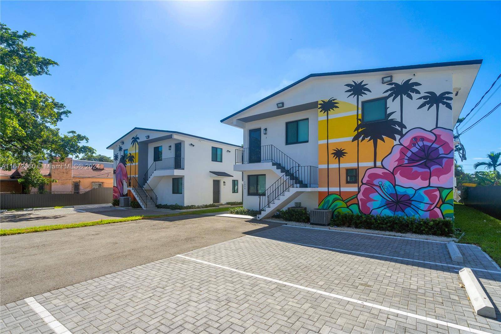A fantastic 4 unit property that is sold fully furnished and ready for long or short term rental, Air BNB.