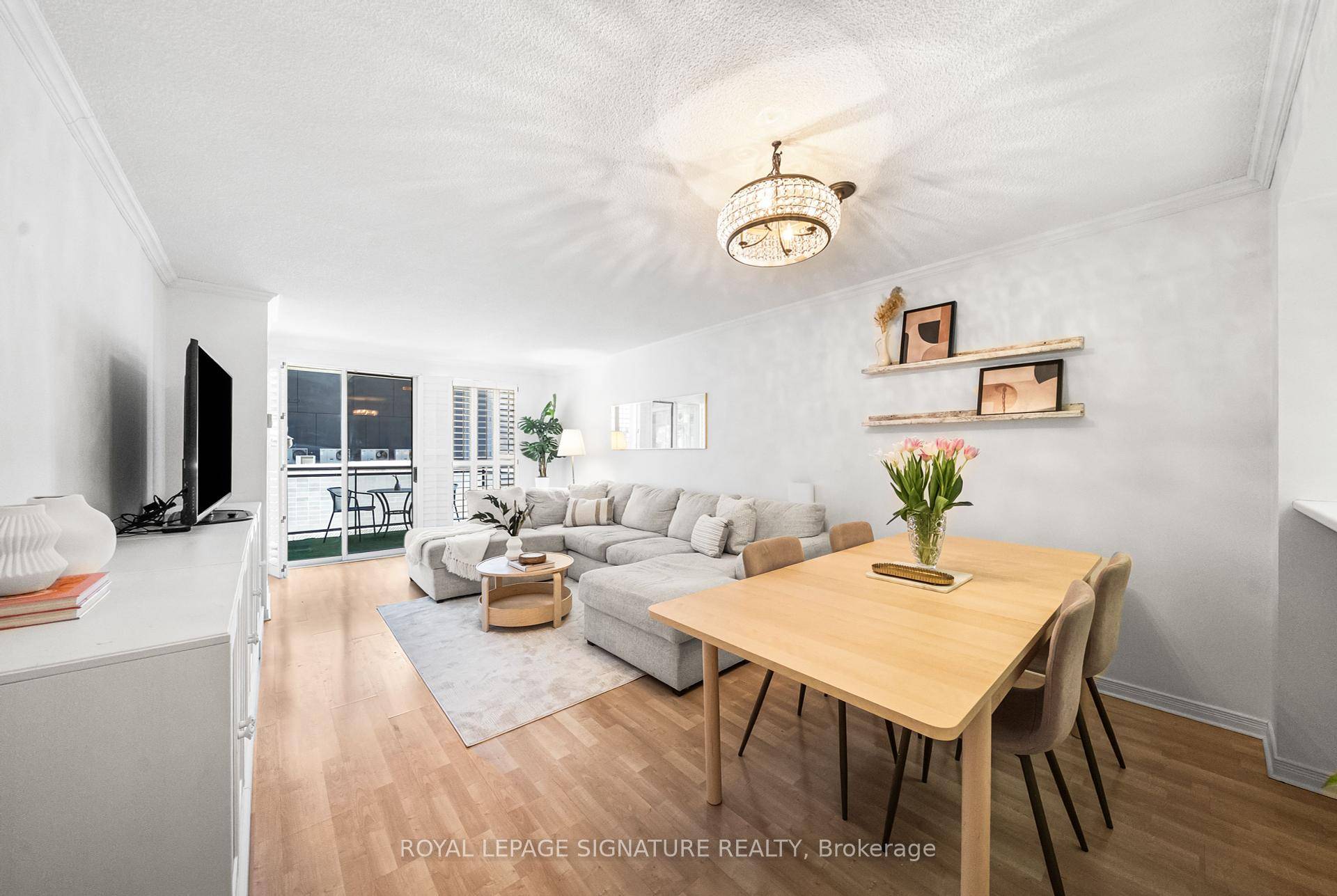 Not your average 1 Den condo den can be 2nd bdrm this ones huge and perfectly placed !