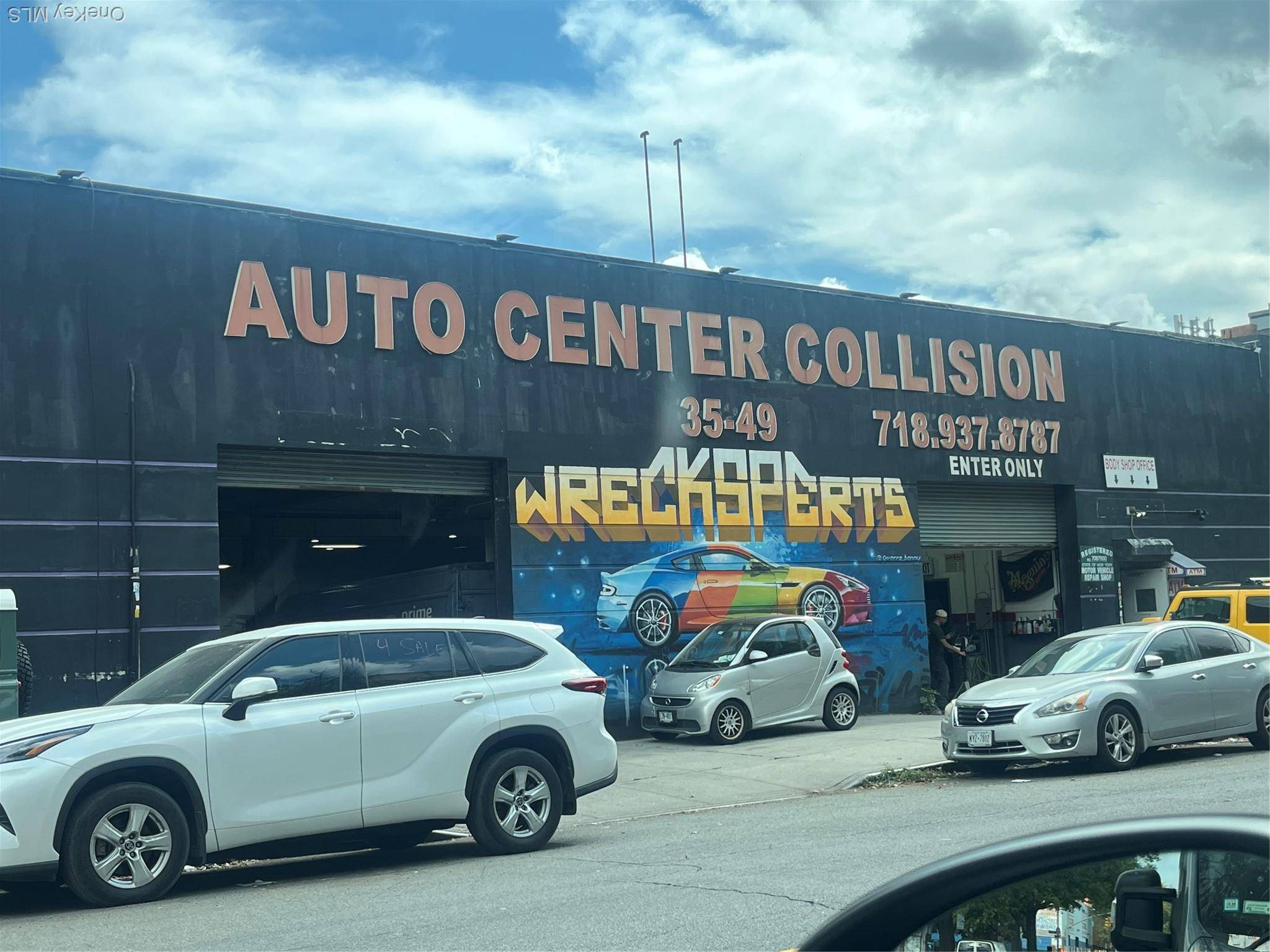 Exceptional opportunity to own a well established auto collision business in prime location !