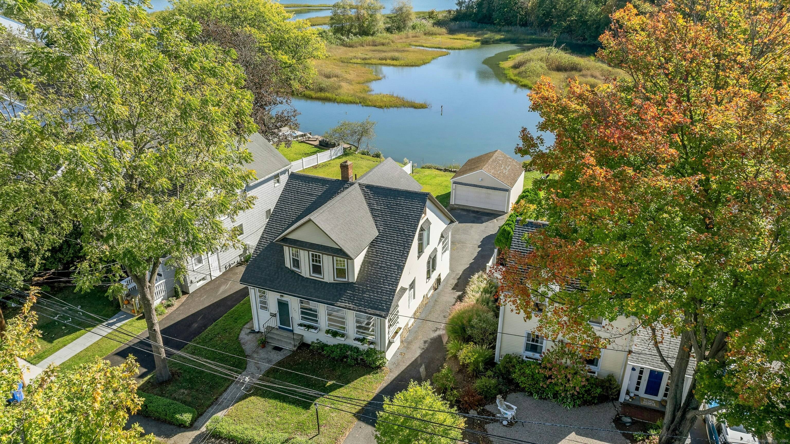 On the banks of Ash Creek with a truly breathtaking vista, it's easy to see why there have been only two owners of this charming house since its 1928 construction ...