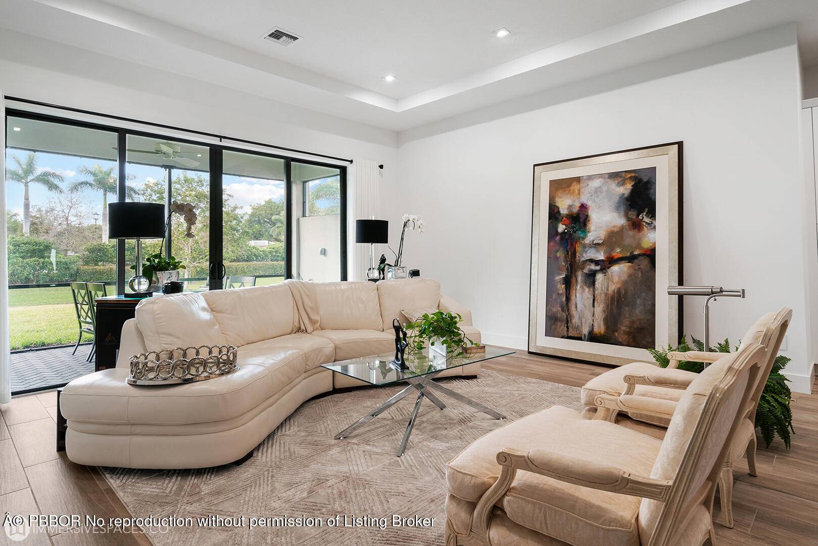This newly built, pristine amp ; chic, open concept 3 bedroom, 3 bath, 2 car garage residence is designed for casual luxe living.