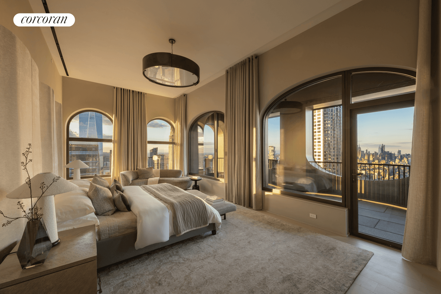 The Crown Jewel of Lower Manhattan Penthouse 65 at 130 William Street High above the city, where the skyline meets the clouds, lies Penthouse 65 a one of a kind ...