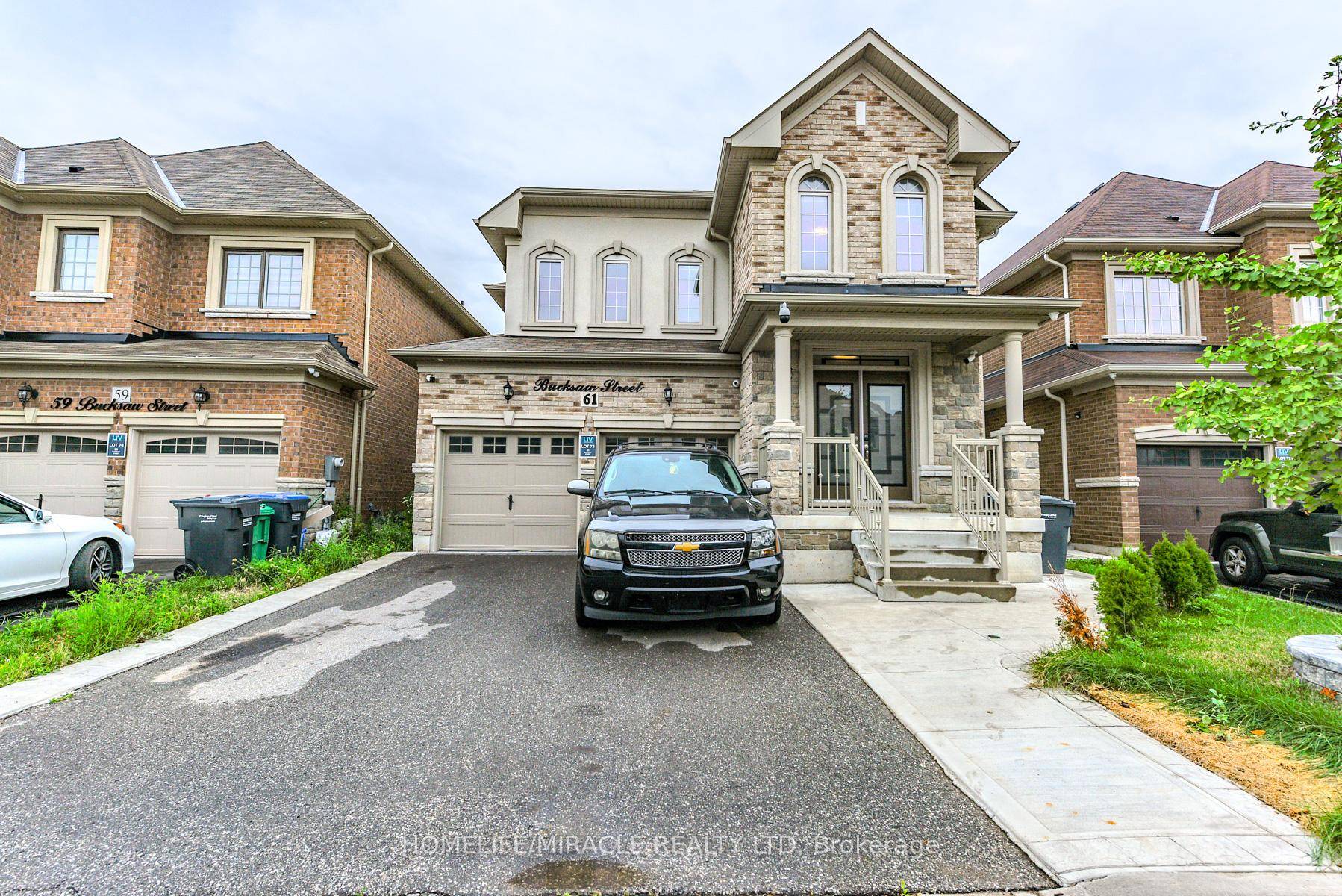 Well Maintained Home Located in the Esteemed 'Liv Communities' of Northwest Brampton, Featuring 9 Foot Ceilings and Hardwood Flooring on the Main Level, Accompanied by an Oak Staircase with Iron ...