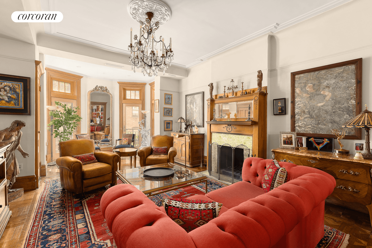 Property Overview Historic two family pre war townhouse built in 1901 and currently used as a single family home 3, 800 sq ft across 5 floors including the finished basement ...