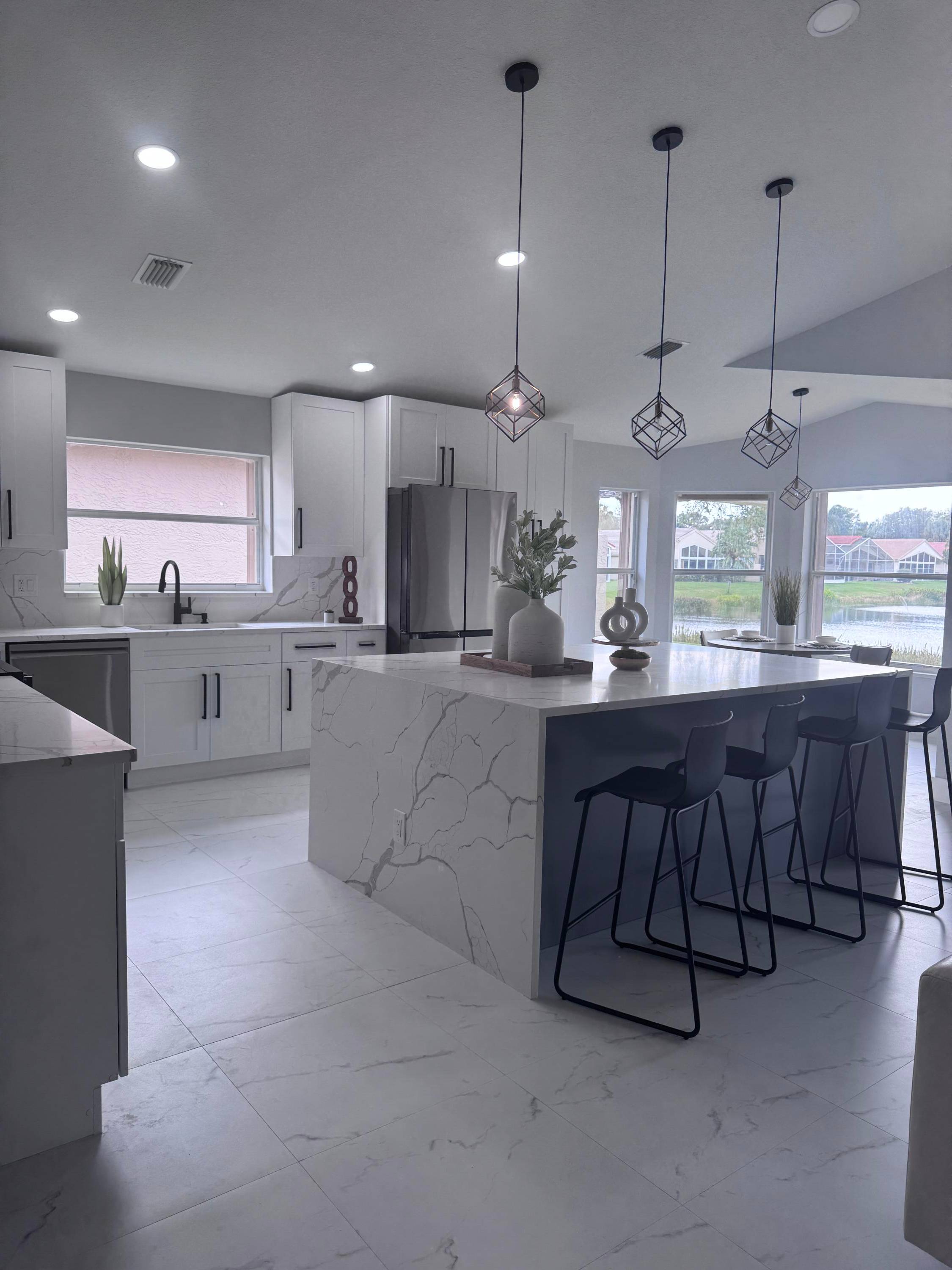 Welcome to your dream home in the picturesque Valencia Lakes !