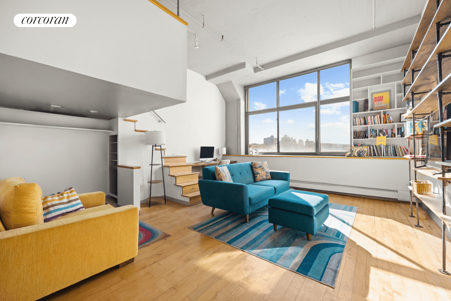 First showing Nov. 8th Newswalk is the quintessential LOFT building in leafy Brooklyn.