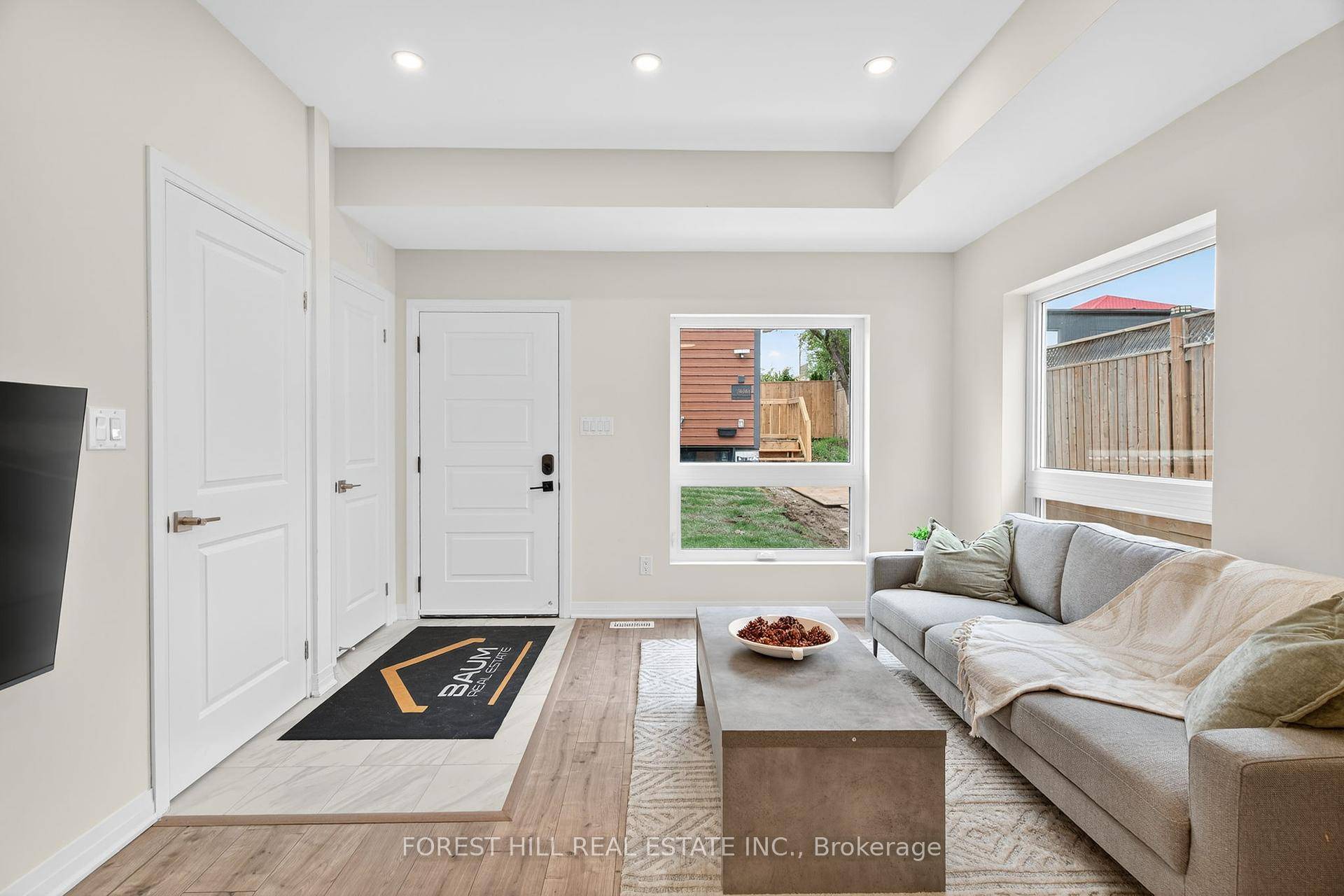 Brand New, never lived in, 4 bedroom, 4 bathroom, 2nd floor laundry, laminate thru out, finished basement with bedroom, rec room and private bathroom, one parking space included, tenant pays ...