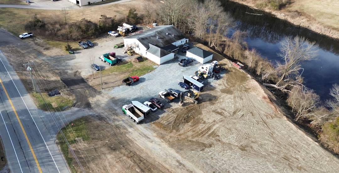 Zoned commercial and currently being utilized as a car dealership this property may be used for other applications.