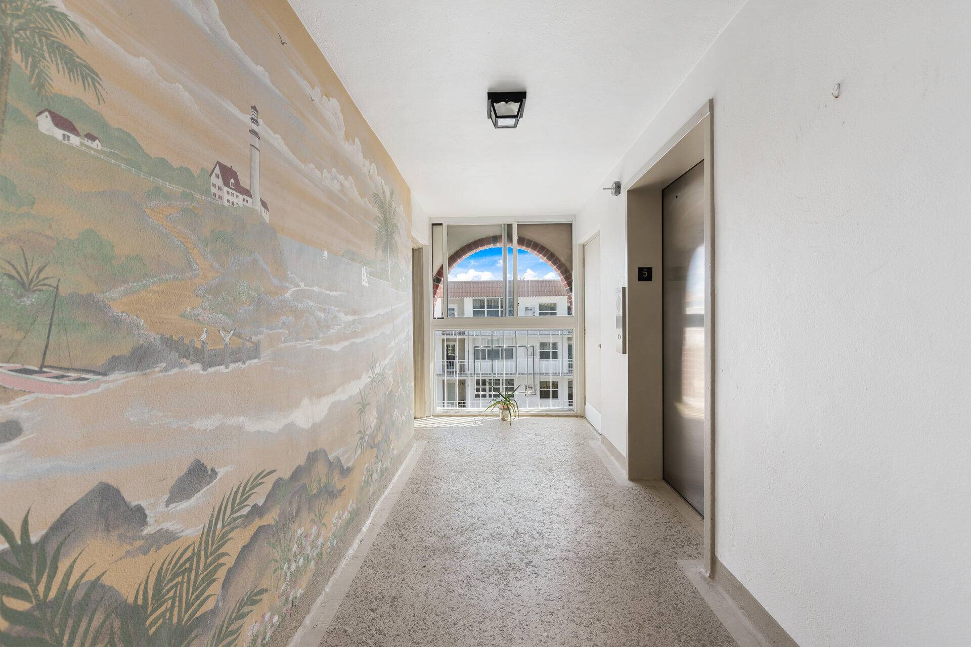 This 2 bedroom 2 bathroom stunning penthouse 55 condo offers serene waterfront views of the marina and pool, providing a daily escape to paradise.