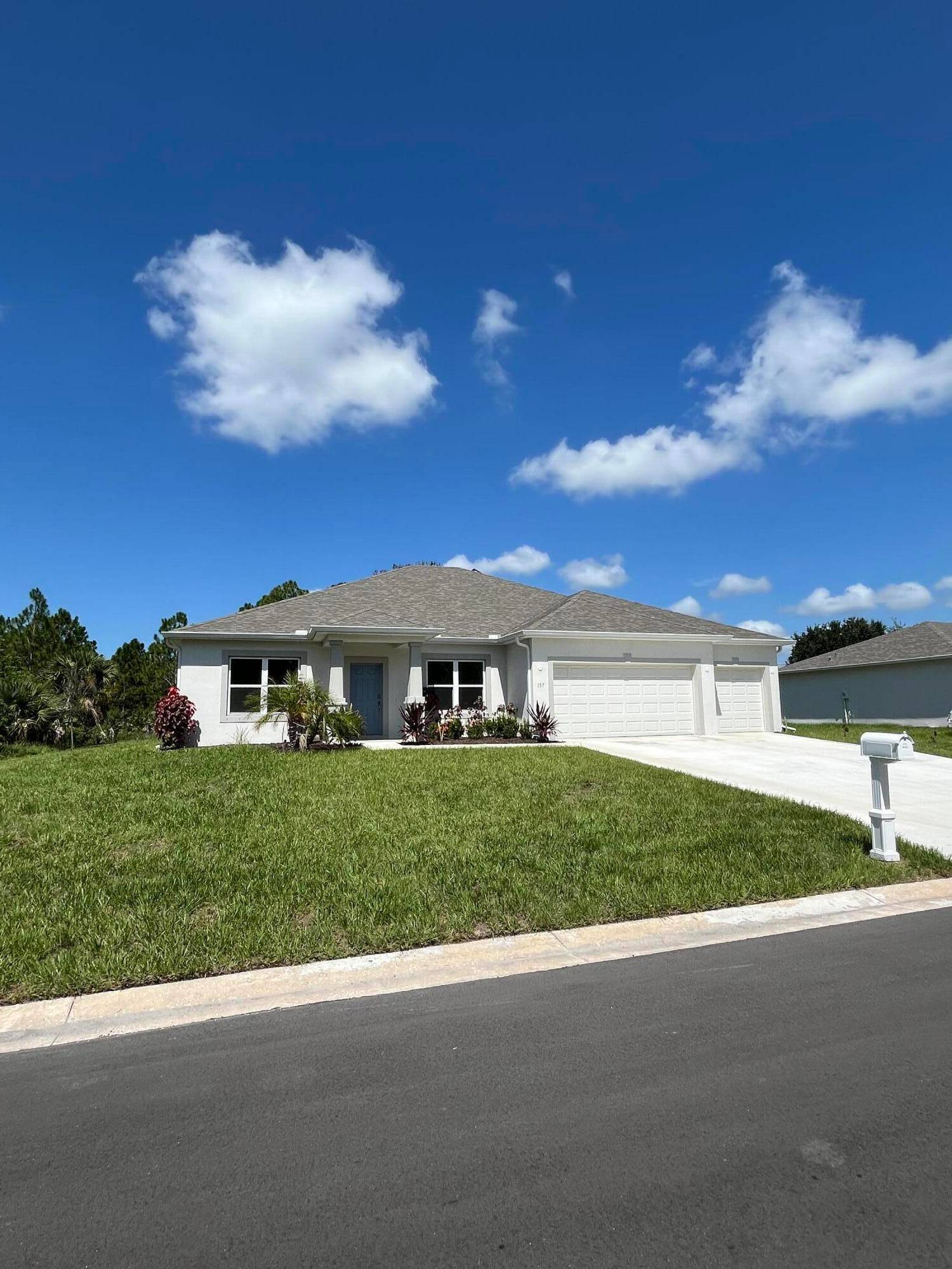 Move in ready. Recently built private retreat on a premium corner.