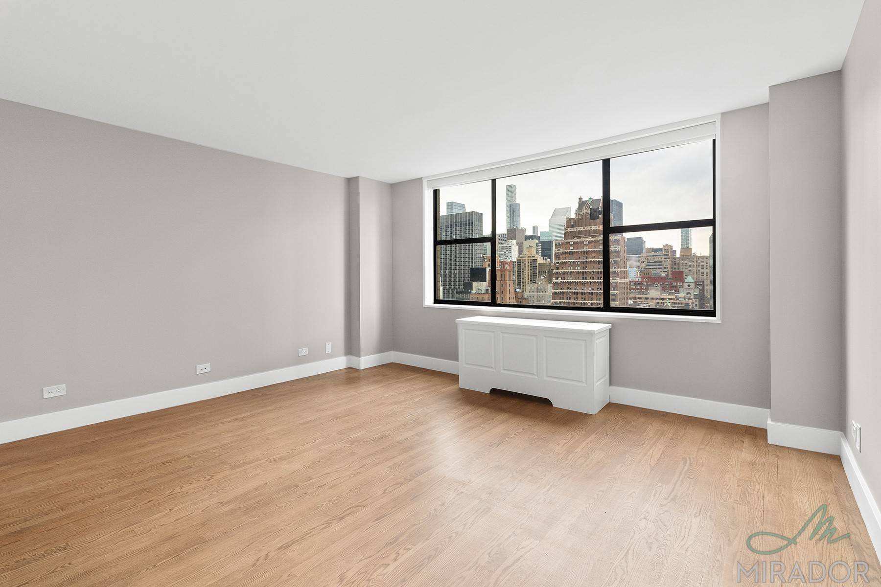 Gorgeous, high floor studio with sweeping skyline views available December 1st.